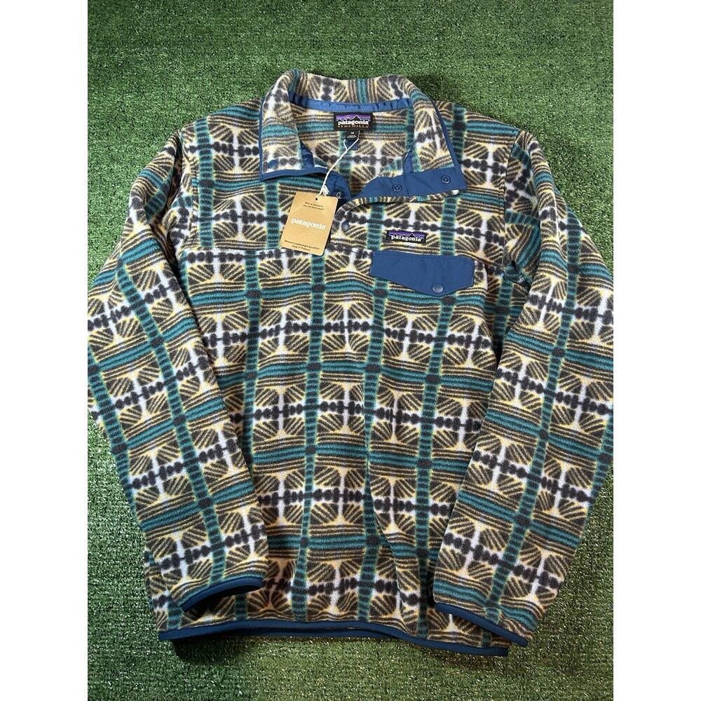 Patagonia Synchilla Pullover Womens XS Snap T Fleece